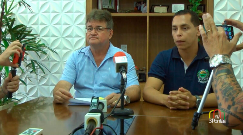 Coletiva de Imprensa – prefeito e vice-prefeito de Três Pontas